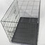 36' Portable Foldable Dog Cat Rabbit Collapsible Crate Pet Cage with Cover Blue