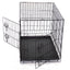 YES4PETS 42' Collapsible Metal Dog Cat Puppy Rabbit Puppy Crate Cage