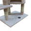 YES4PETS 120 cm Multi level Cat Kitten Scratching Post Tree-Beige