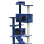 YES4PETS 130 cm Blue Cat Scratching Post Tree  Scratcher Pole-Blue