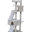 YES4PETS 170cm Cat Scratching Post Tree Post House Tower with Ladder Furniture Beige