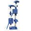 YES4PETS 170cm Cat Scratching Post Tree Post House Tower with Ladder Furniture Blue