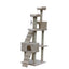 YES4PETS 180 cm Cat Kitten Scratching Post Tree W ladder-Beige