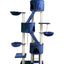 YES4PETS 244 cm XL Multi Level Cat Scratching Post Tree Scratcher Pole- Blue