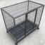 YES4PETS Medium Pet Dog Cat Cage Metal Rabbit Crate Carrier Kennel Wheel & Tray