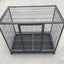 YES4PETS Medium Pet Dog Cat Cage Metal Rabbit Crate Carrier Kennel Wheel & Tray