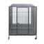 YES4PETS XXL Pet Dog Cat Cage Metal Crate Kennel Portable Puppy Cat Rabbit House