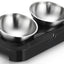 YES4PETS Stainless Steel Pet Bowl Water Bowls Portable Anti Slip Skid Feeder Dog Rabbit Cat