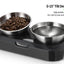 YES4PETS Stainless Steel Pet Bowl Water Bowls Portable Anti Slip Skid Feeder Dog Rabbit Cat