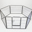 YES4PETS 6 Panel 60 cm Heavy Duty Pet Dog Puppy Cat Rabbit Exercise Playpen Fence