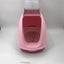 YES4PETS Portable Hooded Cat Toilet Litter Box Tray House With Scoop and Grid Tray Pink