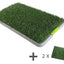 YES4PETS Indoor Dog Puppy Toilet Grass Potty Training Mat Loo Pad pad With 3 Grass