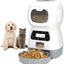 YES4PETS 3.5L Visible Automatic Digital Pet Dog Cat Feeder Food Bowl Dispenser