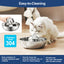 YES4PETS 2L Automatic Electric Pet Water Fountain Dog Cat Stainless Steel Feeder Bowl Dispenser