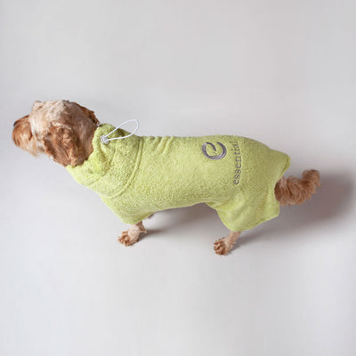 Organic Luxury Bamboo & Cotton Dog Bathrobe