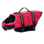 Floatation Vest for Dogs Swimming and Boating with Buoyancy Support Red - S
