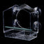 Clear Acrylic Window Bird Feeder with Strong Suction Cups and Removable Seed Tray