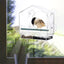 Clear Acrylic Window Bird Feeder with Strong Suction Cups and Removable Seed Tray