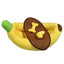Cute Banana Shape Pet Bed Winter Warm Dog Cat Kennel Cozy Pet Cartoon Bed Mat - S