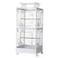 Bird Cage Double Layer Metal Villa Large Size Aviary House for Parrot Pet Indoor