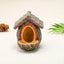 Bird Nest Bird Feeder Outdoor Garden Resin for Birds Backyard Patio Decor