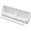 Bird Food Feeder Trough Box Water Bowl Container Cage Accessories Easy Install