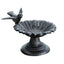 Retro Petal Shaped Bird Feeder Hanging Decorative Outdoor Garden Bird Feeding