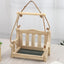 Outdoor Hanging Wooden Bird Feeder Garden Wild Bird Feeding Station House