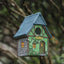 Bird House Resin Nest Outdoor Hanging Shed Feeder for Garden Yard Decorative Use