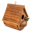 Hanging Wooden Birdhouse Outdoor Bird Shelter for Garden Backyard Decoration