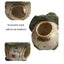 Cartoon Hanging Birdhouse Cozy Nest Resin Garden Outdoor Tree Patio Decor