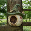 Cartoon Hanging Birdhouse Cozy Nest Resin Garden Outdoor Tree Patio Decor