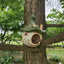 Cartoon Hanging Birdhouse Cozy Nest Resin Garden Outdoor Tree Patio Decor