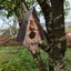 Human Face Birdhouse Resin Garden Ornament Outdoor Bird Nest Decor Statue