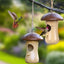 Wooden Bird Nest Cage Hummingbird Feeder House Hanging Home Garden Decorations - 1