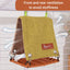 Summer Bird Nest Parrot House Rattan Like Woven Bird Home Breathable Durable