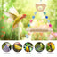 Colorful Parrot Swing Bird Perch Stand Stick Play Toy For Small Medium Parrots