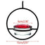 Metal Hummingbird Feeder Simple Design Durable Outdoor Garden Bird Water Feeder