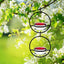 Metal Hummingbird Feeder Simple Design Durable Outdoor Garden Bird Water Feeder