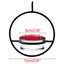 Metal Hummingbird Feeder Simple Design Durable Outdoor Garden Bird Water Feeder