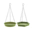 Outdoor Garden Hanging Bird Feeder Garden Automatic Hummingbird Water Feeder - Green