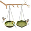 Outdoor Garden Hanging Bird Feeder Garden Automatic Hummingbird Water Feeder - Green