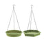 Outdoor Garden Hanging Bird Feeder Garden Automatic Hummingbird Water Feeder - Grey
