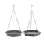 Outdoor Garden Hanging Bird Feeder Garden Automatic Hummingbird Water Feeder - Grey