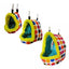 Bird Parrot Hammock Pet Sleep Cotton Nest Hang Cave Cage Plush Hut Tent Bed Warm - M