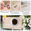 Natural Wooden Breeding Box Durable Parrot Hatching Box Nesting Box for Birds