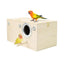 1-Piece Bird Breeding Nest Box with Perch, 29 x 15 x 15 cm
