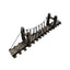 Resin Bridge Aquarium Decoration Fish Tank Accessories Shrimp Tortoise Climbing - Suspension Bridge-M