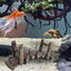 Resin Bridge Aquarium Decoration Fish Tank Accessories Shrimp Tortoise Climbing - Suspension Bridge-M
