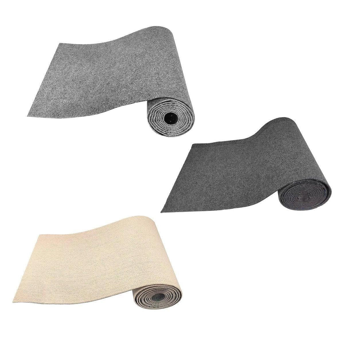 Trimmable Self Adhesive Carpet Pad for Cat Tree Stands Scratching Post Furniture - Light Grey